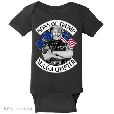 Sons of Trump 2020 MAGA Chapter Baby Bodysuit