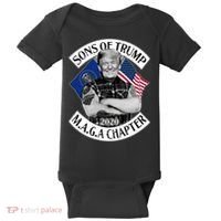 Sons of Trump 2020 MAGA Chapter Baby Bodysuit thumb 0