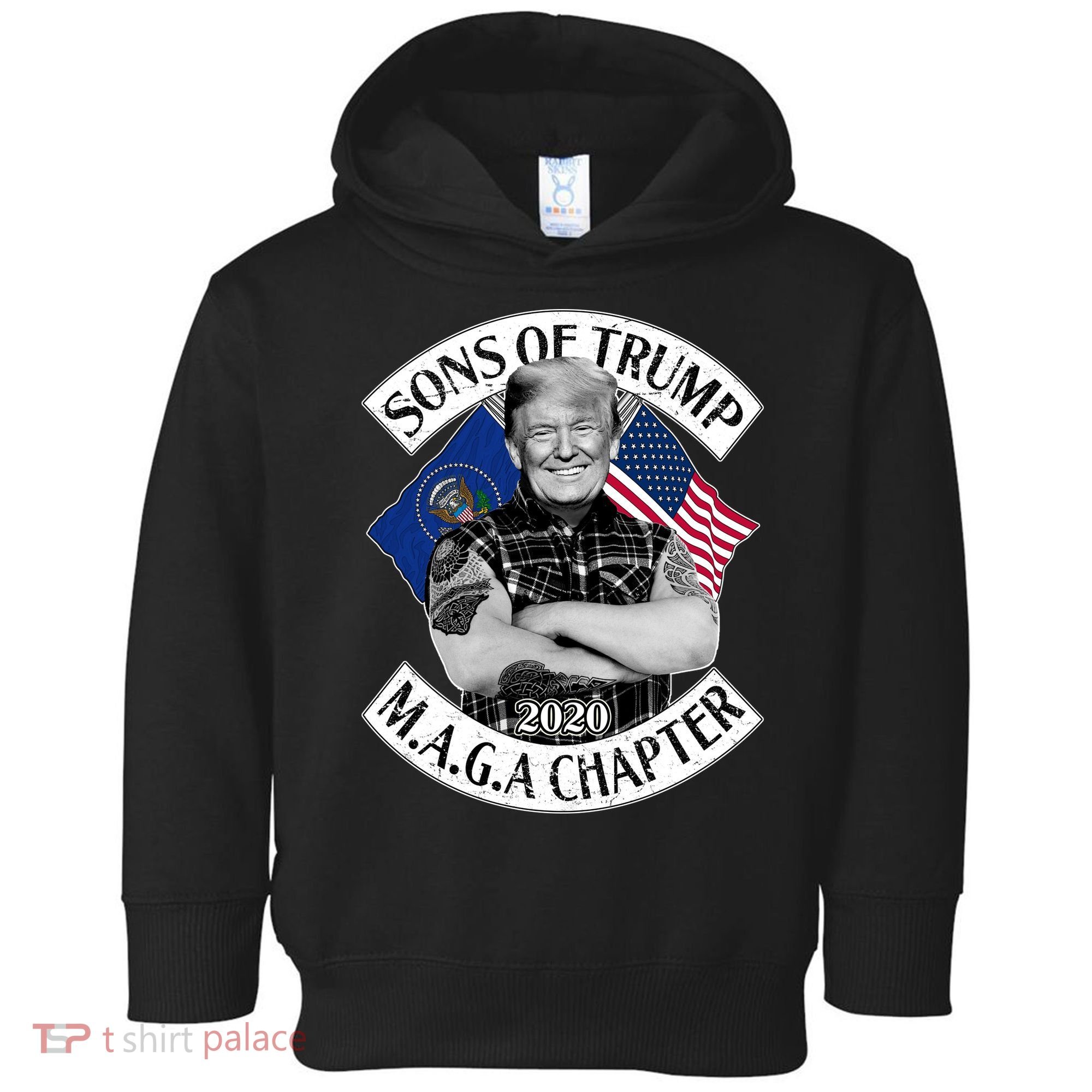 Sons of Trump 2020 MAGA Chapter Toddler Hoodie
