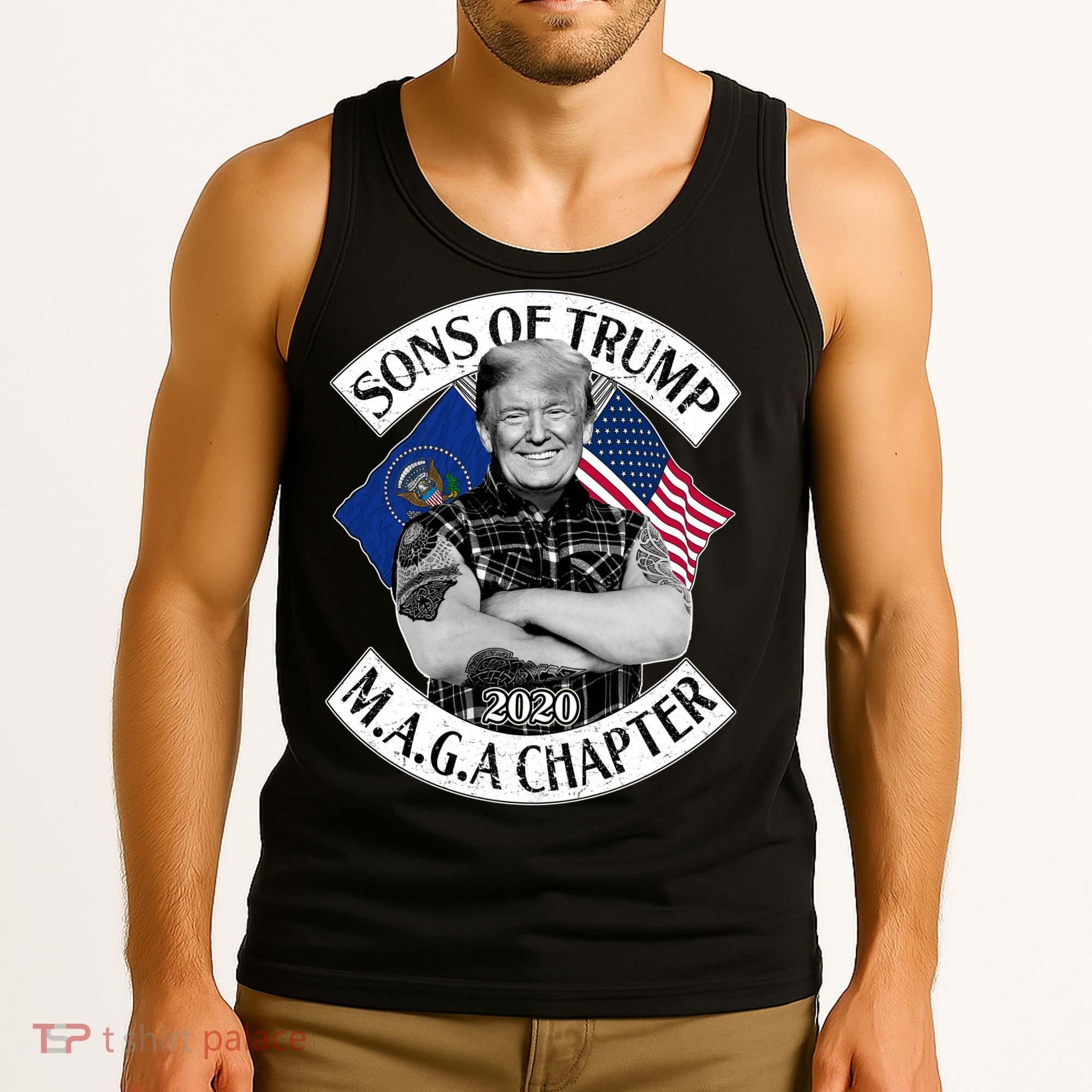 Sons of Trump 2020 MAGA Chapter Tank Top