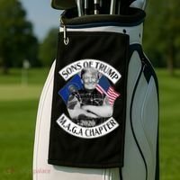 Sons of Trump 2020 MAGA Chapter Golf Towel thumb 2