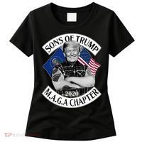 Sons of Trump 2020 MAGA Chapter Women's T-Shirt thumb 0