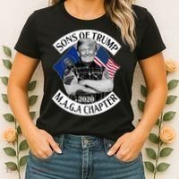 Sons of Trump 2020 MAGA Chapter Women's T-Shirt thumb 2