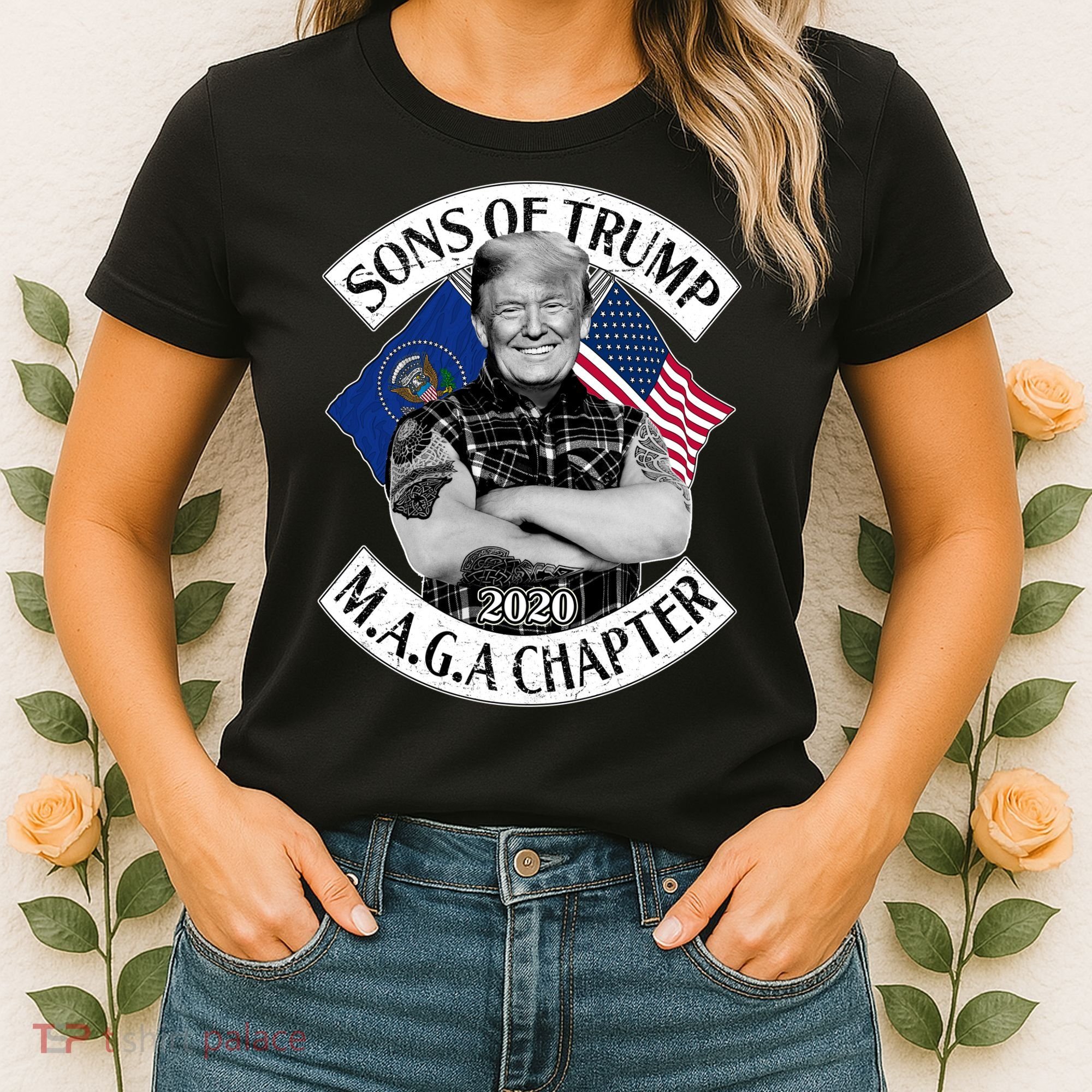 Sons of Trump 2020 MAGA Chapter Women's T-Shirt