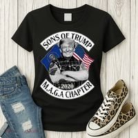 Sons of Trump 2020 MAGA Chapter Women's T-Shirt thumb 3