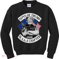 Sons of Trump 2020 MAGA Chapter Kids Sweatshirt thumb 0
