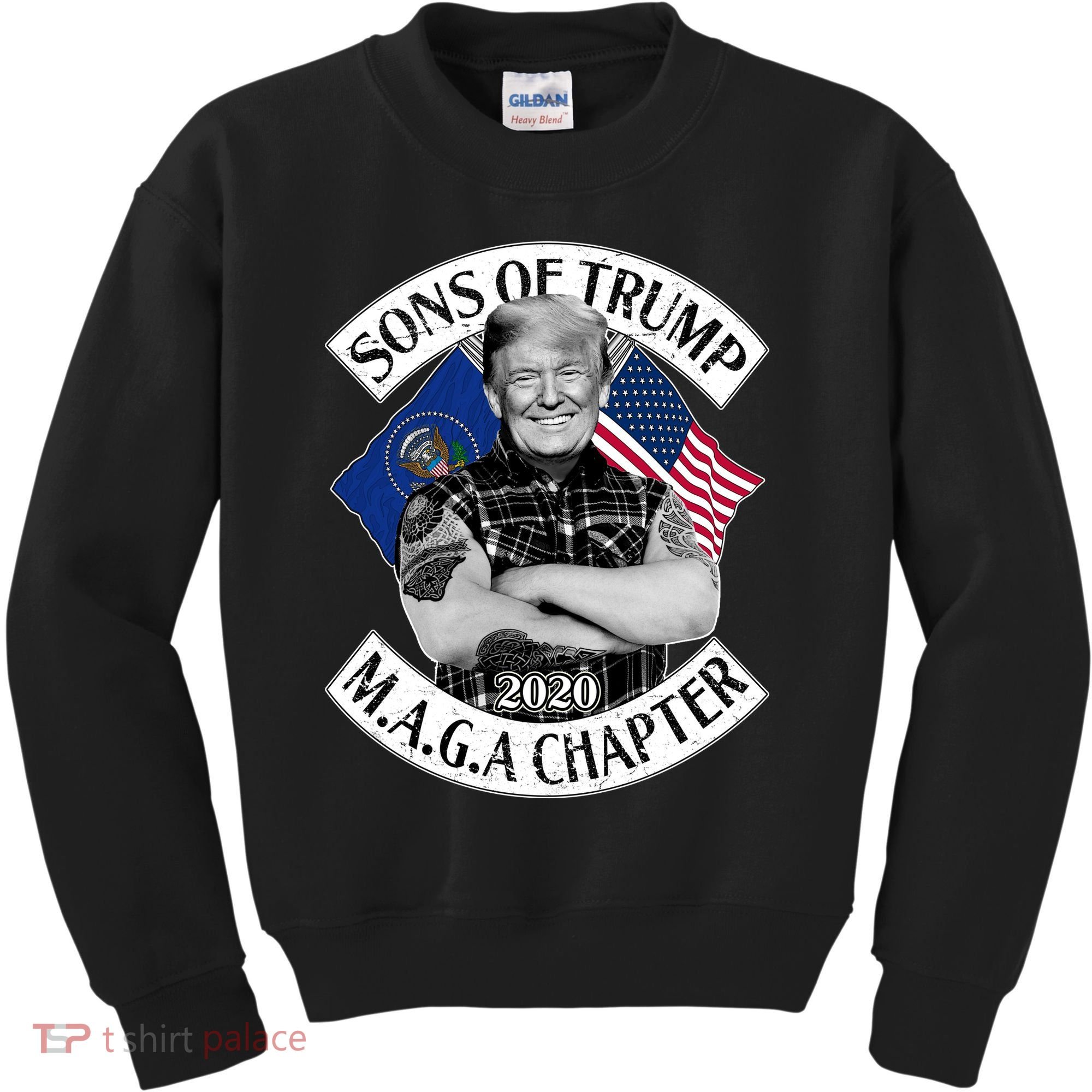 Sons of Trump 2020 MAGA Chapter Kids Sweatshirt