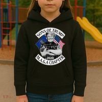 Sons of Trump 2020 MAGA Chapter Kids Hoodie thumb 3