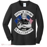 Sons of Trump 2020 MAGA Chapter Kids Long Sleeve Shirt thumb 0