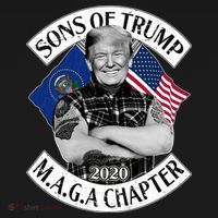 Sons of Trump 2020 MAGA Chapter Kids T-Shirt thumb 4