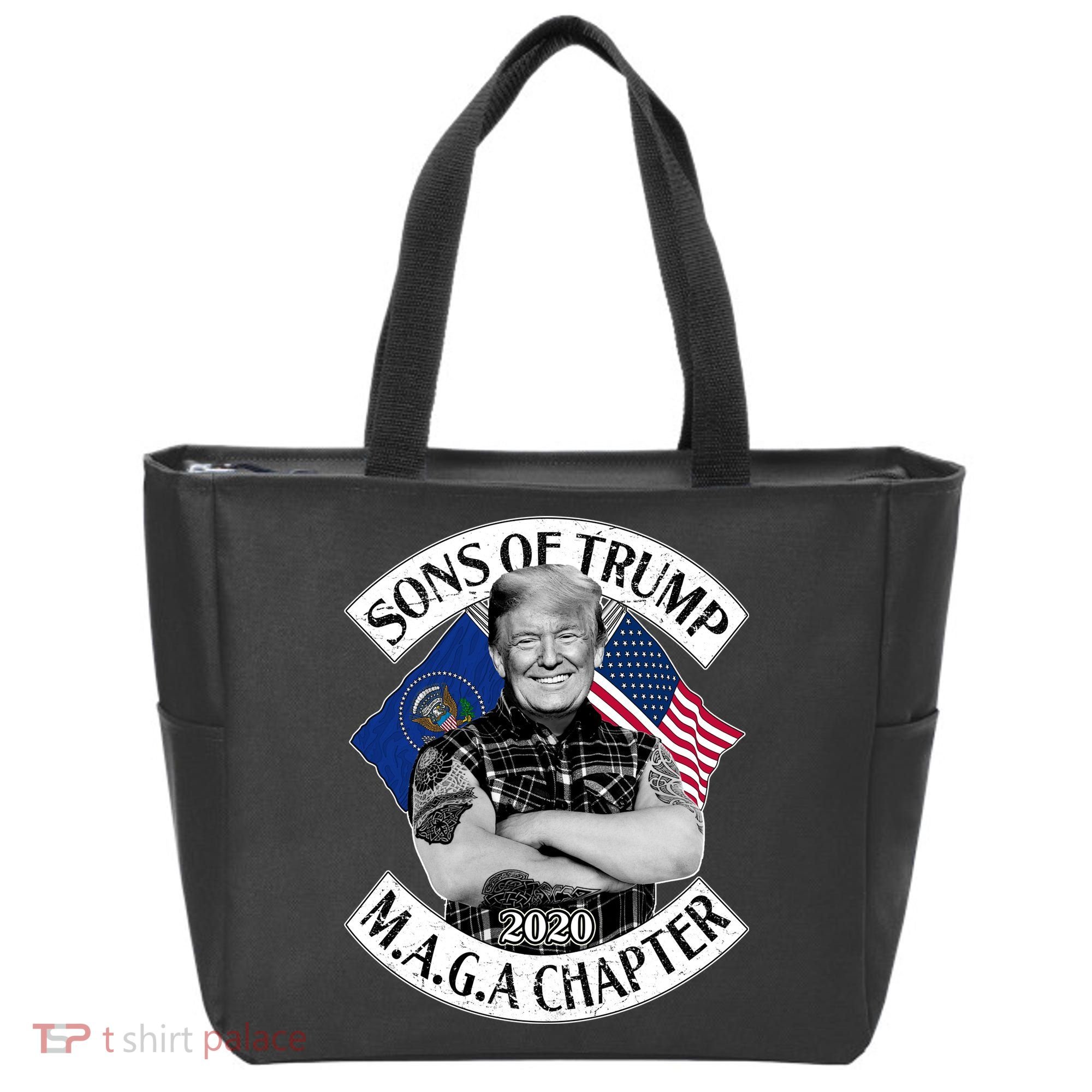 Sons of Trump 2020 MAGA Chapter Tote Bag