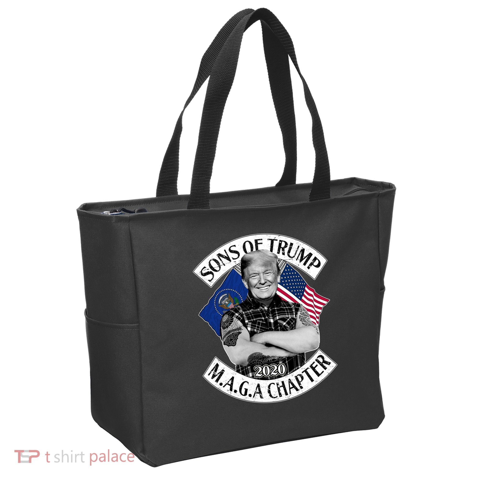 Sons of Trump 2020 MAGA Chapter Tote Bag