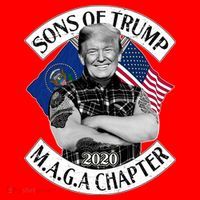 Sons of Trump 2020 MAGA Chapter Santa Hat thumb 1