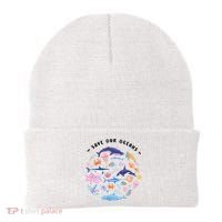 Save Our Oceans Seas, Sea Creatures, Sea Animals Protect Beanie thumb 0