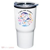 Save Our Oceans Seas, Sea Creatures, Sea Animals Protect Tumbler thumb 0
