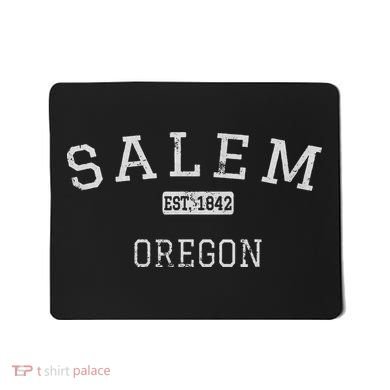 Salem Oregon Or Vintage Mousepad