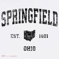 Springfield Ohio Oh Vintage Sports T-Shirt thumb 7