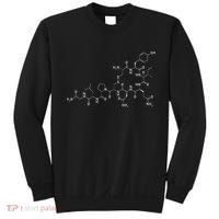 Structure Of Oxytocin Chemical Molecule Chemistry Sweatshirt thumb 0