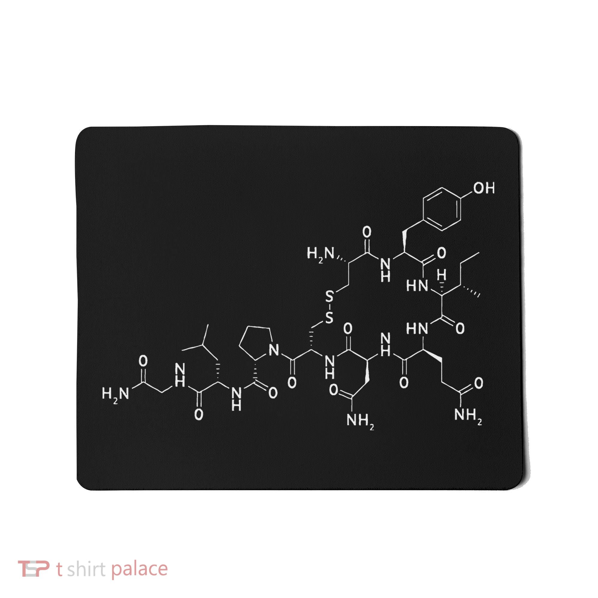 Structure Of Oxytocin Chemical Molecule Chemistry Mousepad