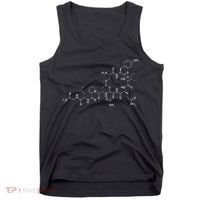 Structure Of Oxytocin Chemical Molecule Chemistry Tank Top thumb 0