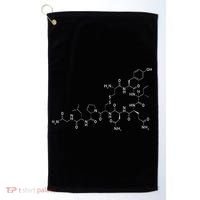 Structure Of Oxytocin Chemical Molecule Chemistry Golf Towel thumb 0