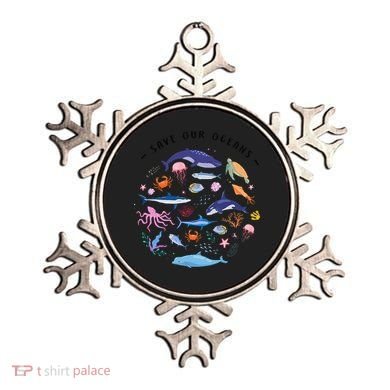 Save Our Oceans Seas Sea Creatures Sea Animals Protect Ornament