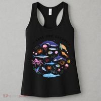 Save Our Oceans Seas Sea Creatures Sea Animals Protect Women's Tank Top thumb 3