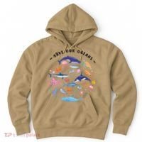Save Our Oceans Seas Sea Creatures Sea Animals Protect Hoodie thumb 0