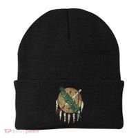 STATE OF OKLAHOMA FLAG OSAGE NATION SHIELD Beanie thumb 0