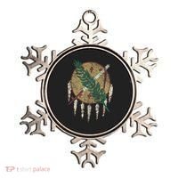STATE OF OKLAHOMA FLAG OSAGE NATION SHIELD Ornament thumb 0