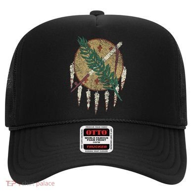 STATE OF OKLAHOMA FLAG OSAGE NATION SHIELD Hat
