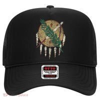 STATE OF OKLAHOMA FLAG OSAGE NATION SHIELD Hat thumb 0