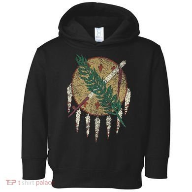 STATE OF OKLAHOMA FLAG OSAGE NATION SHIELD Toddler Hoodie