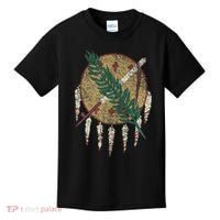 STATE OF OKLAHOMA FLAG OSAGE NATION SHIELD Kids T-Shirt thumb 0