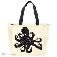 Silhouette Octopus Octopus Tote Bag thumb 0