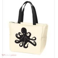 Silhouette Octopus Octopus Tote Bag thumb 3