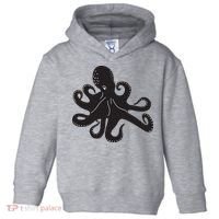 Silhouette Octopus Octopus Toddler Hoodie thumb 0