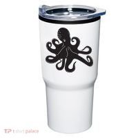 Silhouette Octopus Octopus Tumbler thumb 0