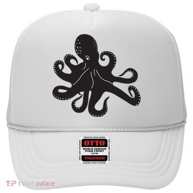 Silhouette Octopus Octopus Hat