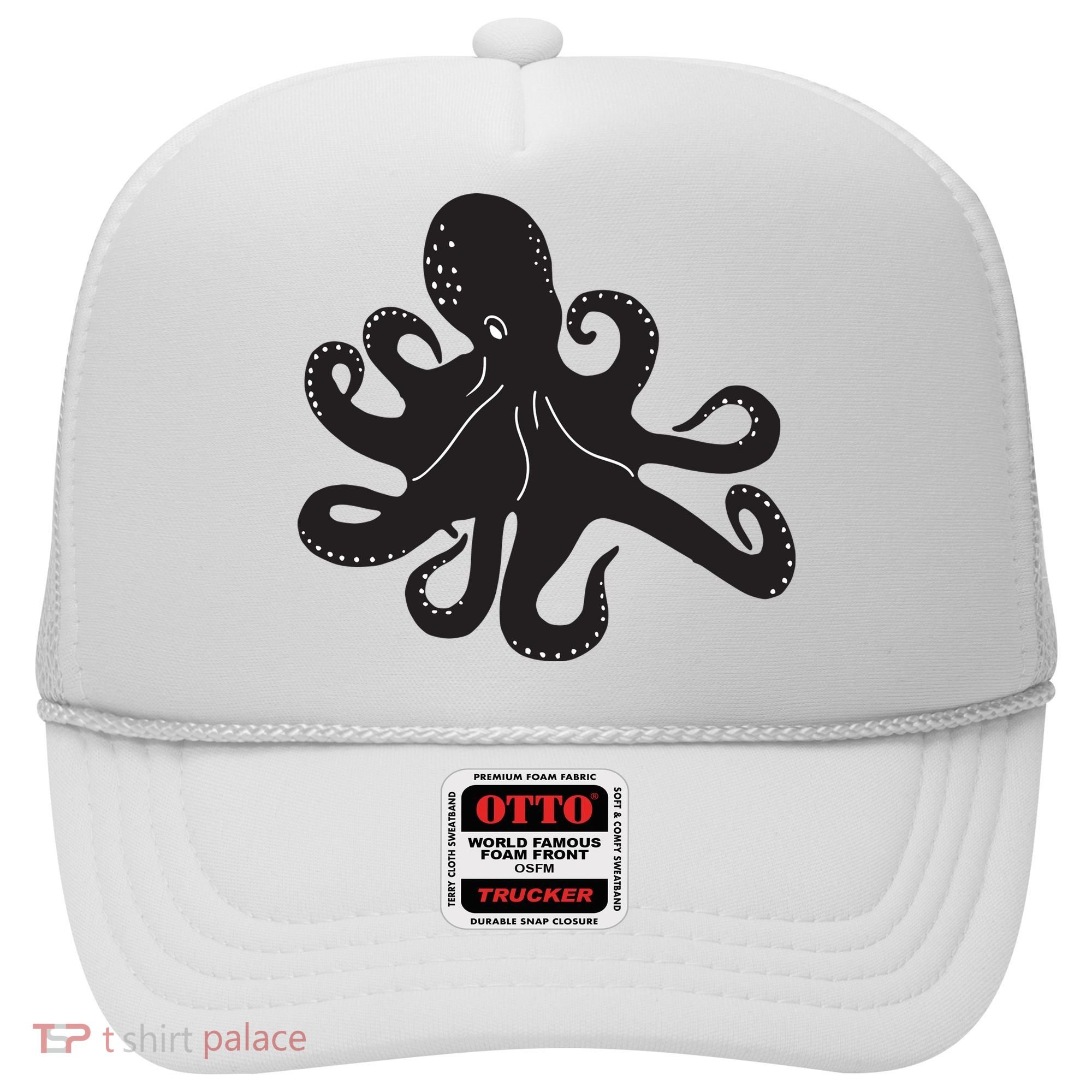 Silhouette Octopus Octopus Hat