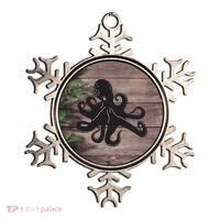 Silhouette Octopus Octopus Ornament thumb 0