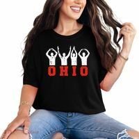 State Of Ohio Ohioan OH Trendy Distressed Comfort Colors T-Shirt thumb 0