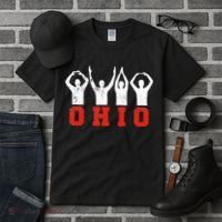 State Of Ohio Ohioan OH Trendy Distressed Tall T-Shirt thumb 3