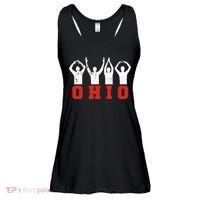 State Of Ohio Ohioan OH Trendy Distressed Ladies Essential Flowy Tank thumb 0