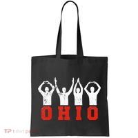 State Of Ohio Ohioan OH Trendy Distressed Tote Bag thumb 0