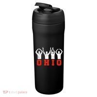 State Of Ohio Ohioan OH Trendy Distressed 24oz Duet Stainless Steel Tumbler thumb 3
