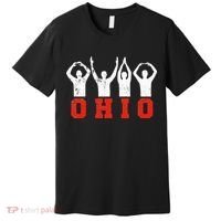 State Of Ohio Ohioan OH Trendy Distressed Premium T-Shirt thumb 0