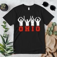 State Of Ohio Ohioan OH Trendy Distressed Premium T-Shirt thumb 2