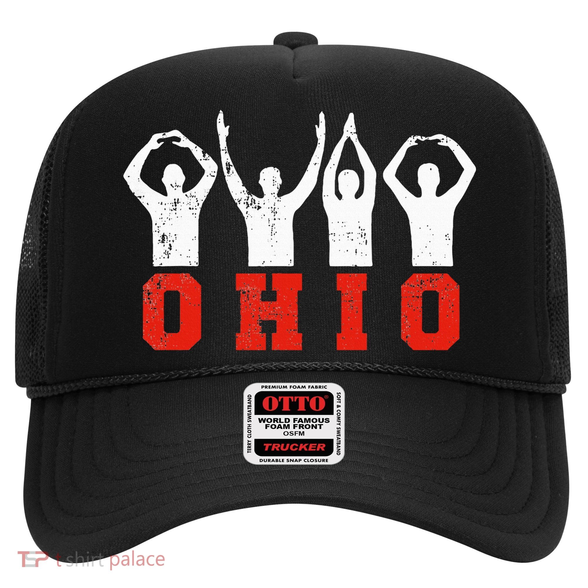 State Of Ohio Ohioan OH Trendy Distressed Hat