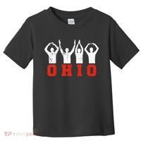 State Of Ohio Ohioan OH Trendy Distressed Toddler T-Shirt thumb 0